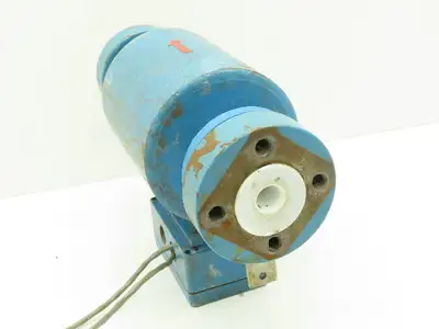Turbo MG 711/E Flowmeter Sensor Valve 3/4" Flanged 150# PFA Lined