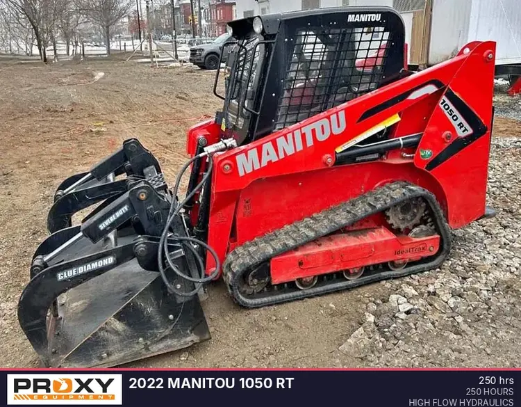 Used 2022 MANITOU 1050 RT Compact Track Loaders New Jersey US | Proxy Equipment #1388738