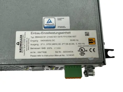 USED BAUMULLER 06477636