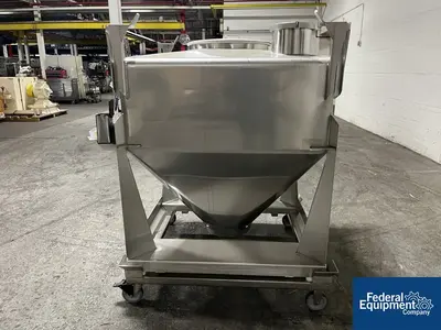 USED Matcon 1,000 Liter Matcon IBC Bin, S/S