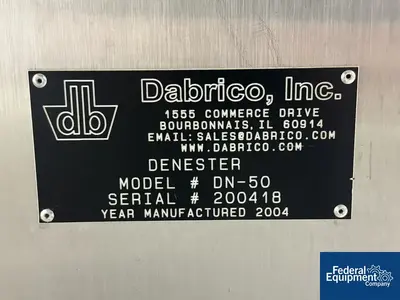 USED Dabrico Dabrico Denester, Model DN-50