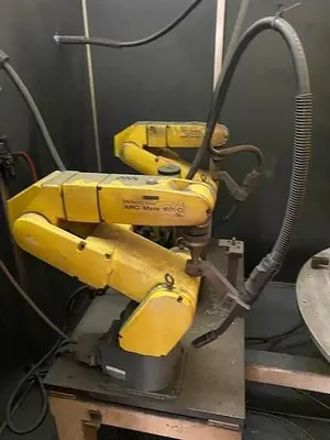 FANUC WELD CELLS (2) AVAILABLE
FANUC WELD CELLS
(2) AVAILABLE
*PLEASE CALL FOR FURTHER SPECIFICATIONS