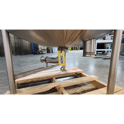Used 240 Gallon Stainless Steel Liquid Holding Tank