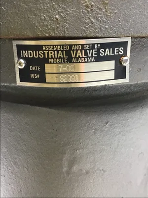 Kunkle 6252FKH Pressure Relief Valve Set 210 Capacity 21100 LB/HR 2-250 Inlet
