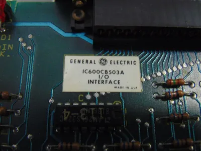 General Electric IC600CB503A I/O Interface 44A297034-G03 44A712769-002 Used