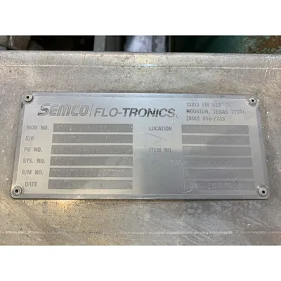 Used 10" Stainless Steel Flo-Tronics Rotary Airlock Feeder Valve