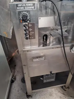 Autoprod 75mm cup filler with foil over seal