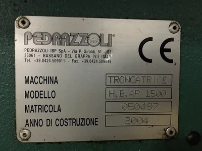 Used 2004 PEDRAZZOLI HB 425 AP 1500 Tube, Pipe & Bar Cut-Offs Tennessee US | Pearl Equipment #1556239