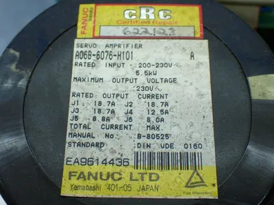 USED FANUC A06B6076H101