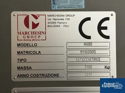 USED Marchesini Marchesini Cartoner, Model MA80