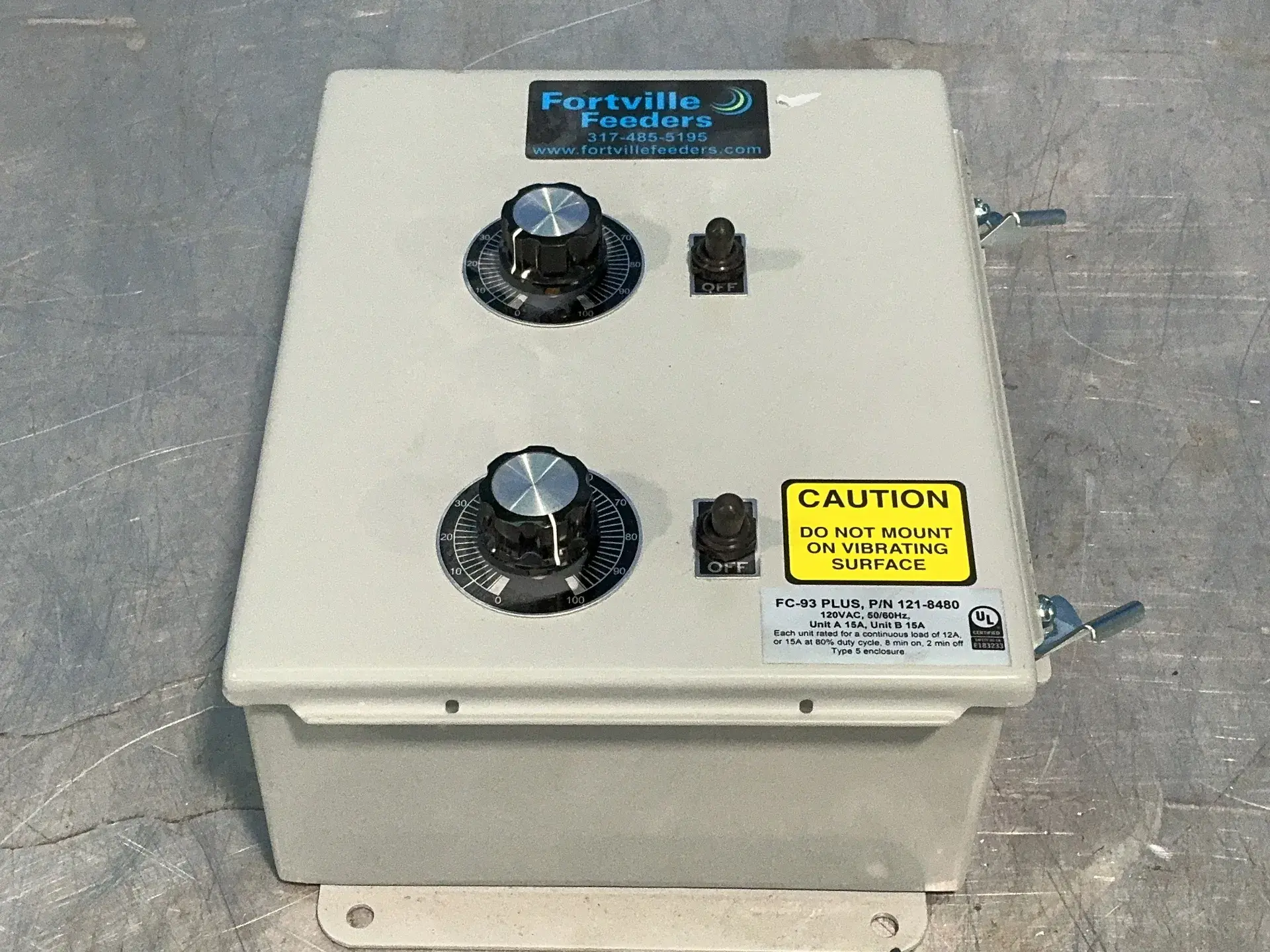 Used FORTVILLE FEEDERS 1218480 Electrical Controls Ohio US | HGR 24 #1286828