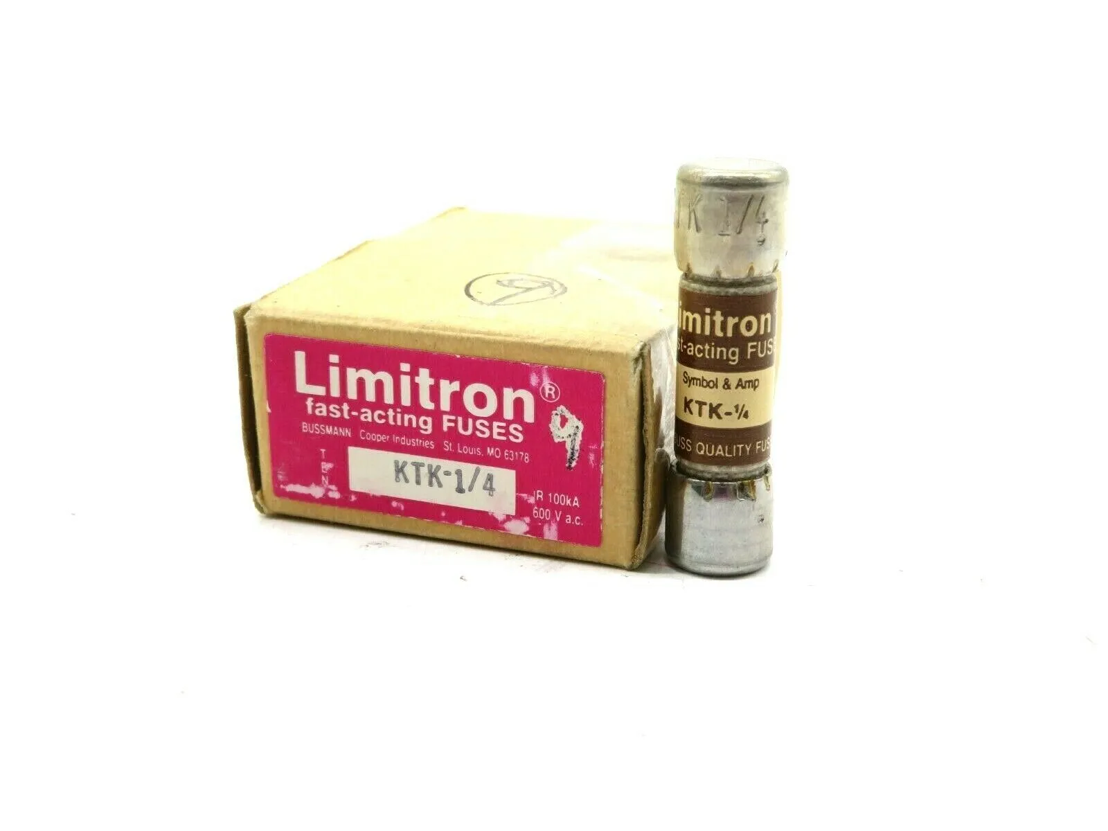 9 NEW LIMITRON KTK-1/4 FUSE KTK14