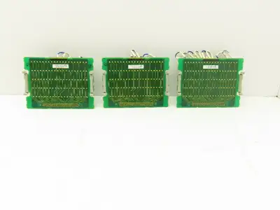 Yaskawa YWP-AH Cable Connector Terminal 100 Pin Rev A DIN Mountable Lot of 3