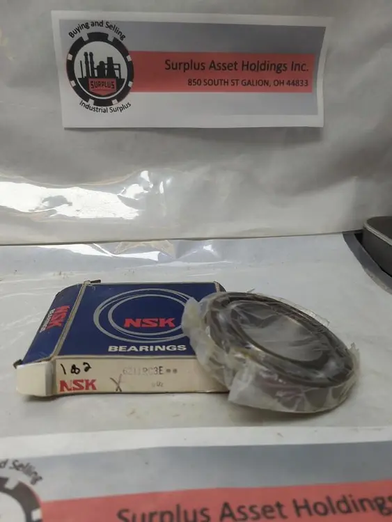 New | in-Stock NSK 6211RC3E Bearings | Surplus Asset Holdings #1200411