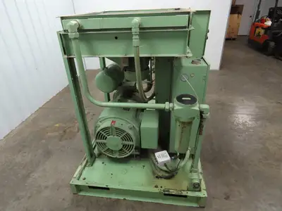 Sullair LS12-60H/A/SUL Rotary Screw Air Compressor 60HP 200V 3Ph 125 PSI 36276H