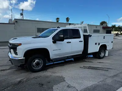 Used 2021 CHEVROLET SILVERADO 3500HD Service & Utility Trucks Florida US | Truck and Van Outlet #1509133