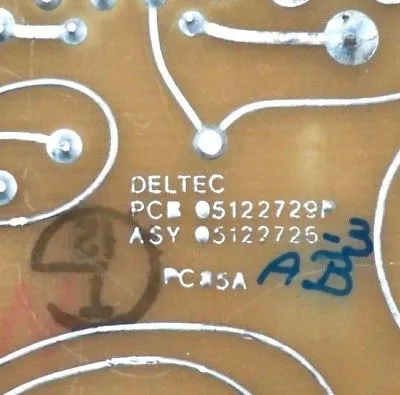 USED DELTEC 5122726 PC BOARD 5122729P
