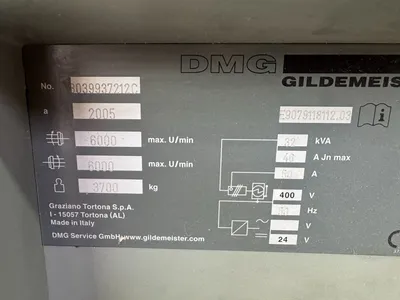 GILDEMEISTER CTX 320 LINEAR V6 CNC Machines | Bowland Trading Ltd (17)