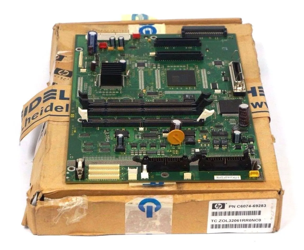 USED HP INC. C6074-60361 MAIN LOGIC PC BOARD C607460361