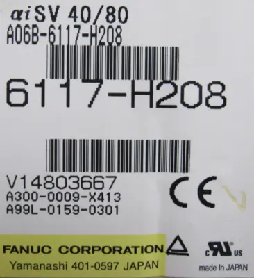 NEW FANUC A06B-6117-H208 SERVO DRIVE A06B6117H208