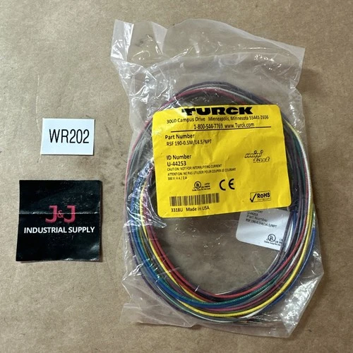 NEW Turck RSF 190-0.5M/14.5/NPT