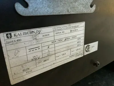 Used KALIBURN / LINCOLN ELECTRIC SPIRIT II 400 Welding Machinery (Other) Ohio US | HGR 24 #1352706