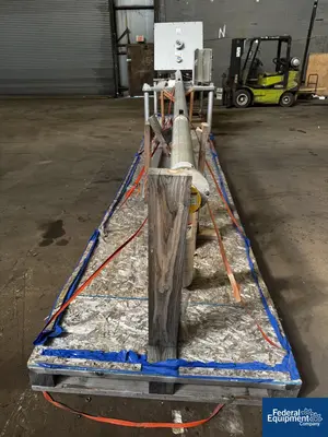USED S. Howes 4" S Howes Inclined Screw Conveyor, S/S, Model 4C24