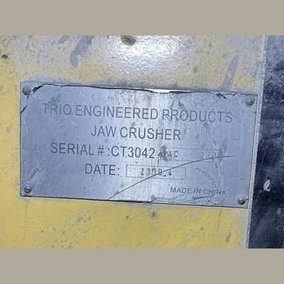 30in x 42in Jaw Crusher