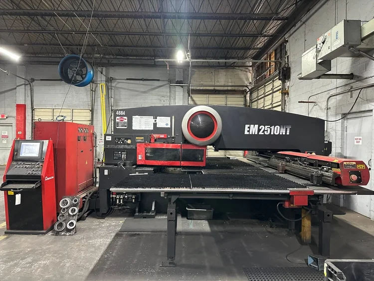 Used 2004 AMADA EM 2510NT Turret Punches South Carolina US | The Equipment Hub #1548117