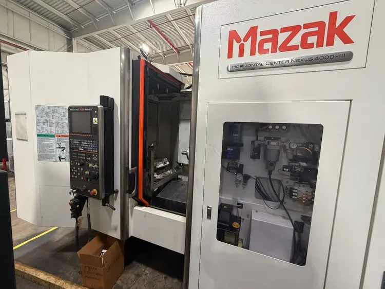 Used 2016 MAZAK Nexus HCN-4000-III Horizontal Machining Centers Illinois US | CNC EXCHANGE #10515