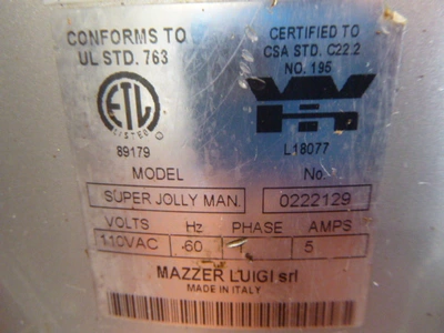 Super Jolly Man Commercial Coffee Grinder