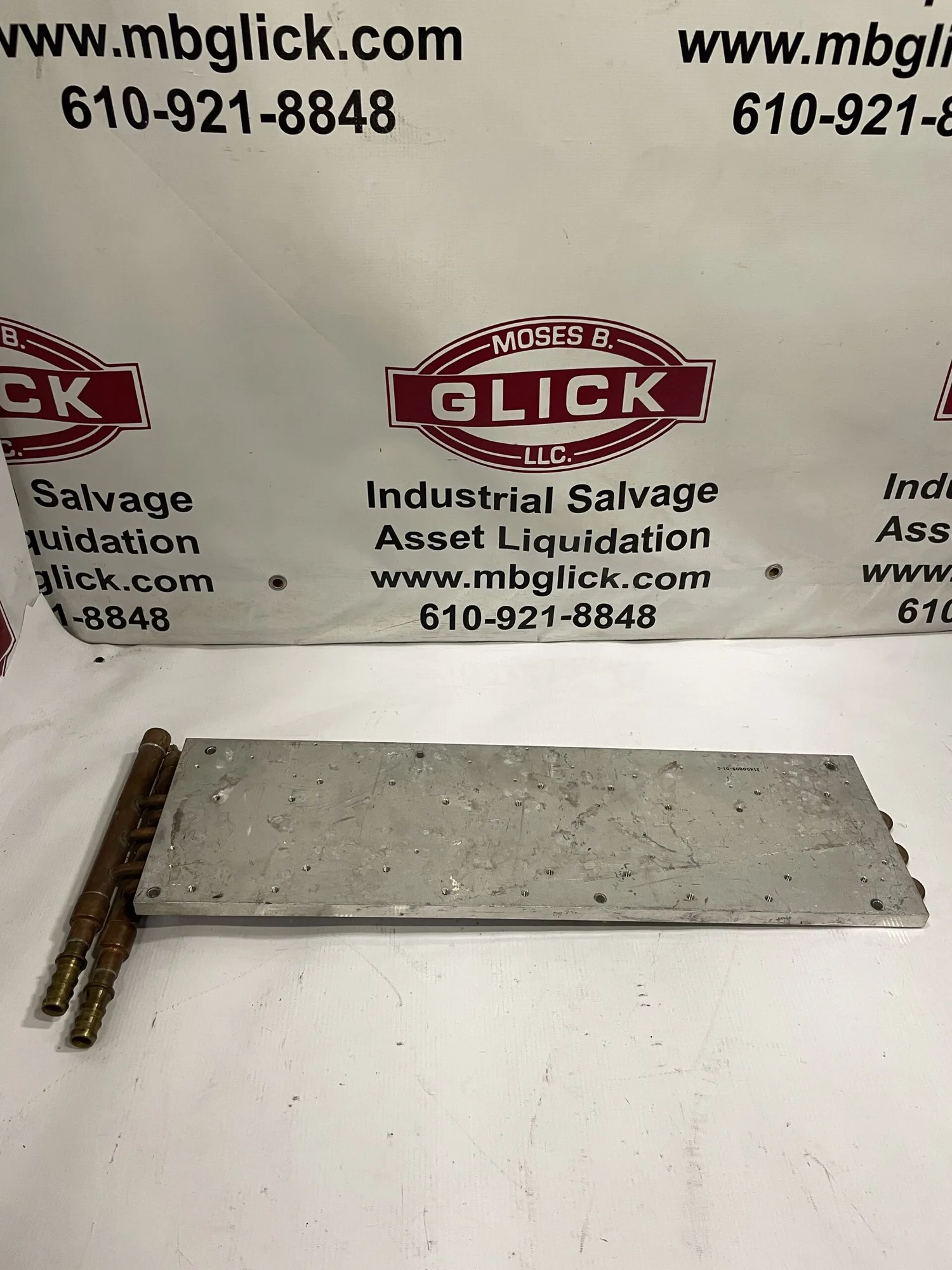 Aluminum Copper Water Cooling/Cooler HeatSink/Exchanger 24″ x 7″ x 5/8″