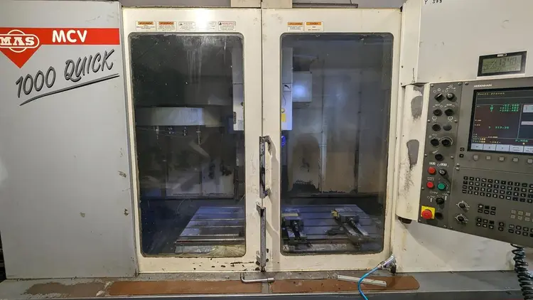 Used 2004 MAS MCV 1000 QUICK Vertical Machining Centers | Amaron s.r.o. #1060925
