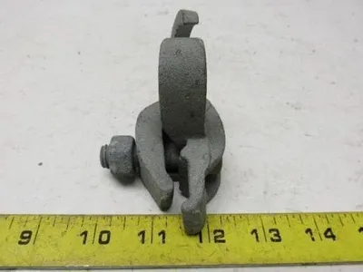 1-1/4" Galvanized Edge Type Rigid Conduit Clamp Lot Of 12