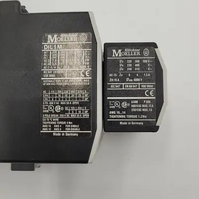 USED MOELLER DIL1M-230V/50HZ/60HZ & 22DILM