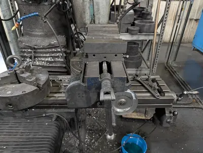 Lagun LTV-2 Milling Machine 10"x50" Table; W/ Acu-Rite Control; W/ 7-Drawer Modular Cabinet W/