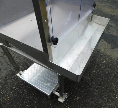 USED UNSCRAMBLING HOPPER 48" BOTTLE HOPPER