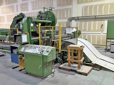 60" x 0.135" x 40,000# Paxson Cut To Length Line