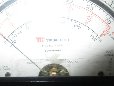 USED Triplett Corporation 60-A