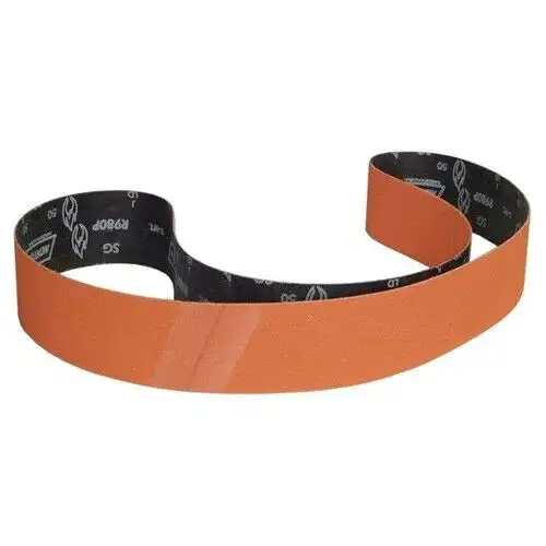 Norton SG Blaze R980P 3" x 132" Narrow Sanding Belt 40 Grit Ceramic Alumina
