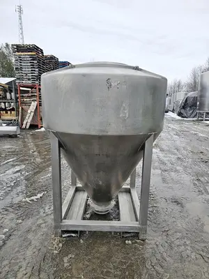 Used 440 Gallon Tank (Tote),  Stainless Steel