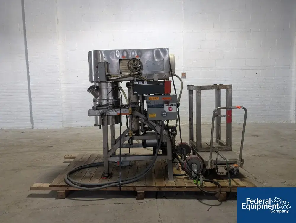USED Scott Turbon Mixer 4 Gal Scott Turbon Planetary Mixer, Model DP-5-HYD, S/S