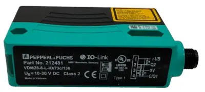 NEW PEPPERL+FUCHS VDM28-8-L-IO/73C/136 DISTANCE SENSOR VDM288LIO73C1 212481