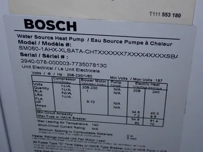 New | in-Stock BOSCH SM0601AHXXLSATACHTX Pumps Ohio US | HGR 24 #1146738