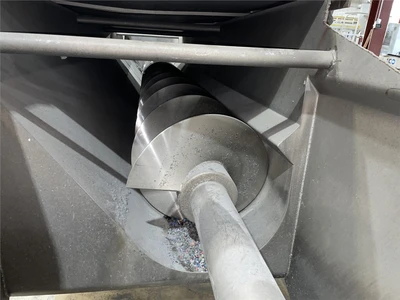 24" Diameter x 20'6" L Wolfking Stainless Incline Screw Conveyor