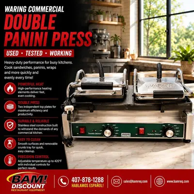 Used TOSTATO WFG300 Sandwich Machines Florida US | BAM Discount Restaurant Equipment #1230756
