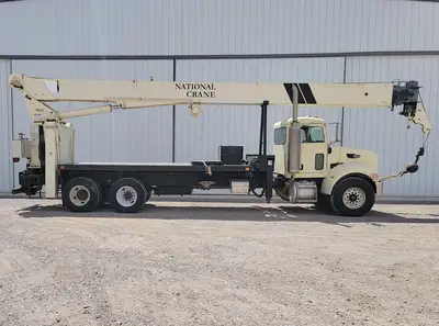 Peterbilt 335 Truck with National Crane 900A Crane