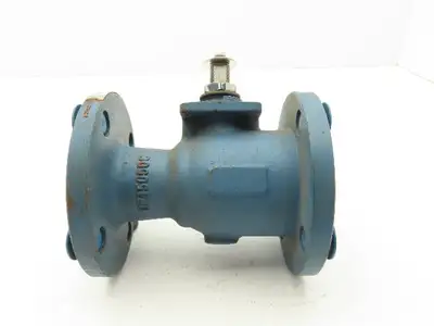 JC Trueline 715AITT99 Steel 2-Way Ball Valve 2" Flanged 150# Reduced Port