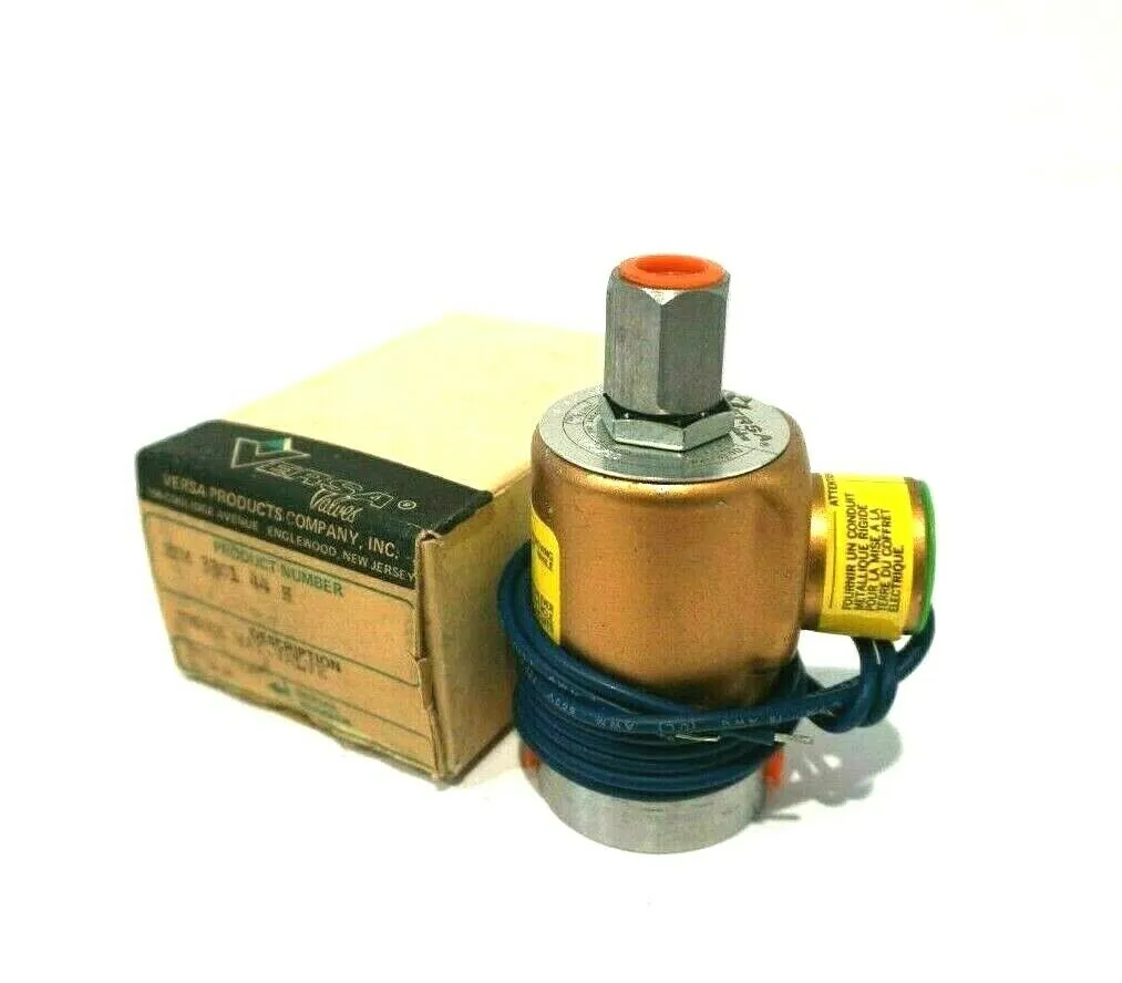 NEW VERSA VALVES ESM-3301-44-H 3-WAY VALVE ESM330144H