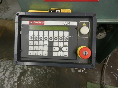 USED DIMECO DECOIL./ STRAIGHT/ FEEDER LVD PUNCHPRESS